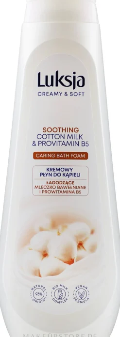 Badeschaum mit Baumwollmilch & Provitamin B5