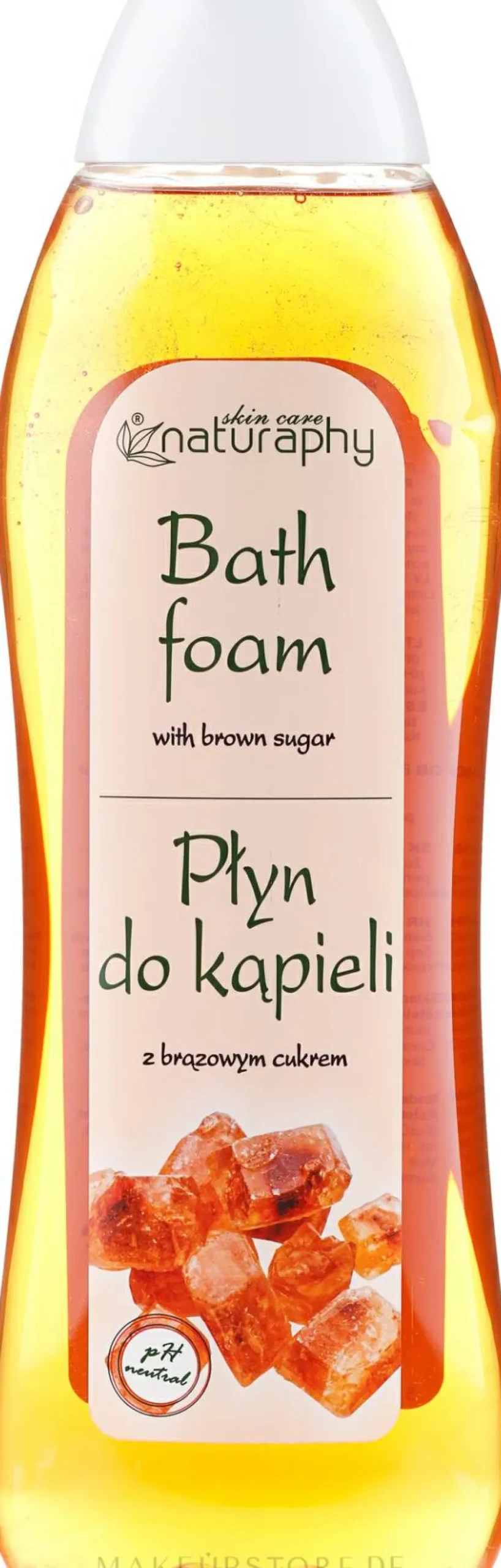 Badeschaum mit braunem Zucker