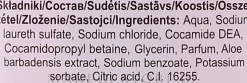 Badeschaum mit Erdbeere und Aloe Vera