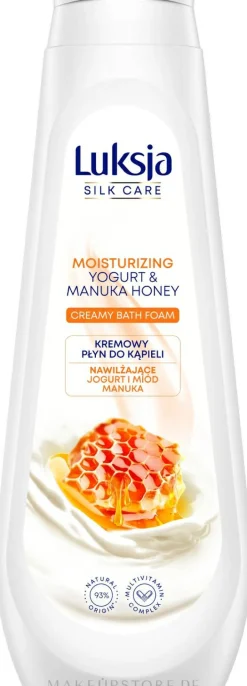Badeschaum mit Joghurt und Manuka-Honig
