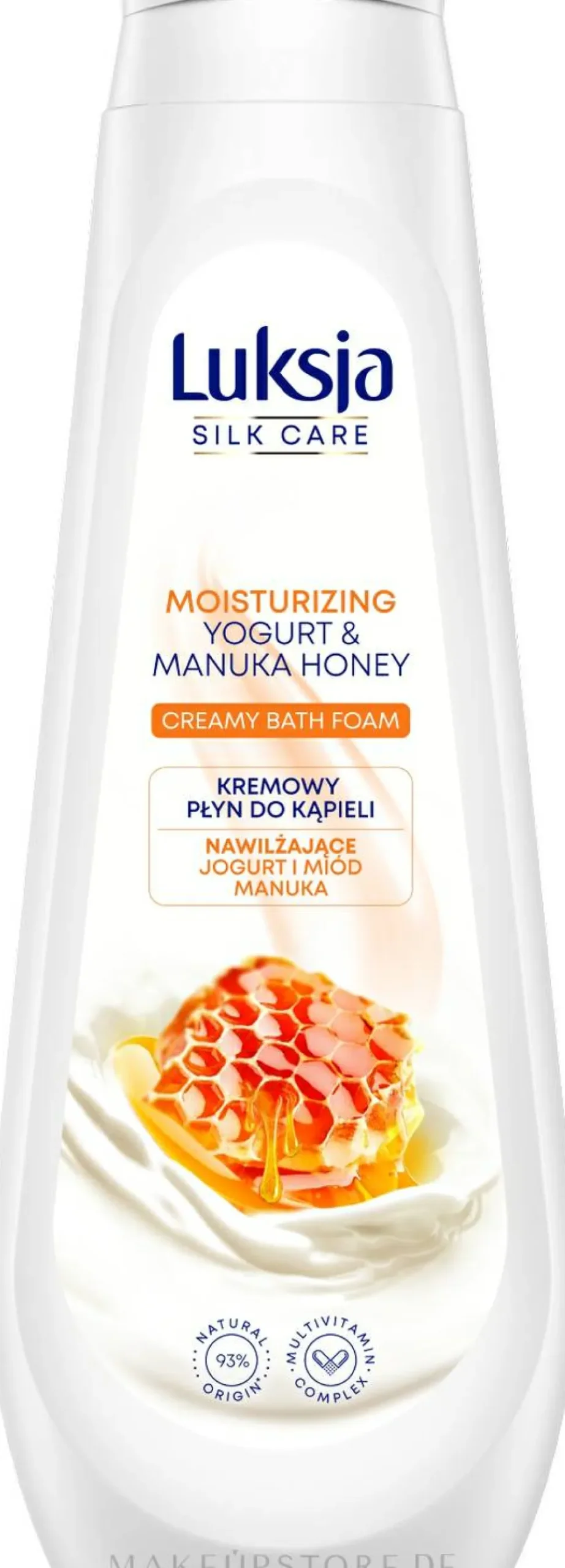 Badeschaum mit Joghurt und Manuka-Honig