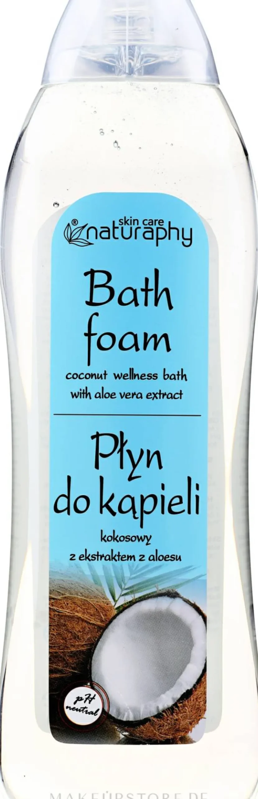Badeschaum mit Kokosnuss und Aloe Vera-Extrakt