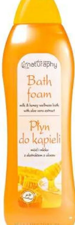 Badeschaum mit Milch, Honig und Aloeextrakt
