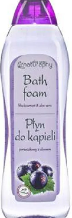 Badeschaum mit schwarzer Johannisbeere und Aloe Vera