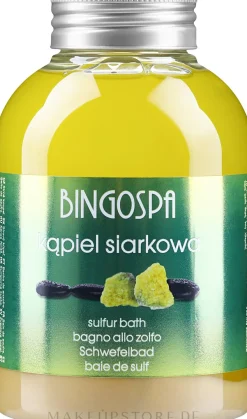 Badeschaum mit Schwefel