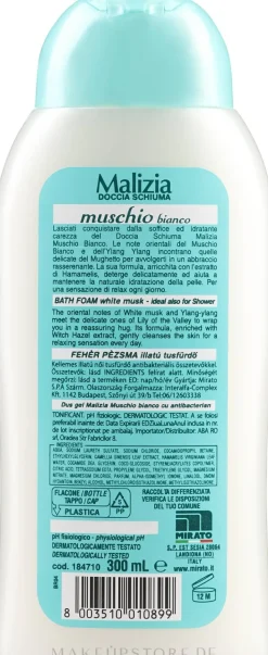 Badeschaum mit weißem Moschus