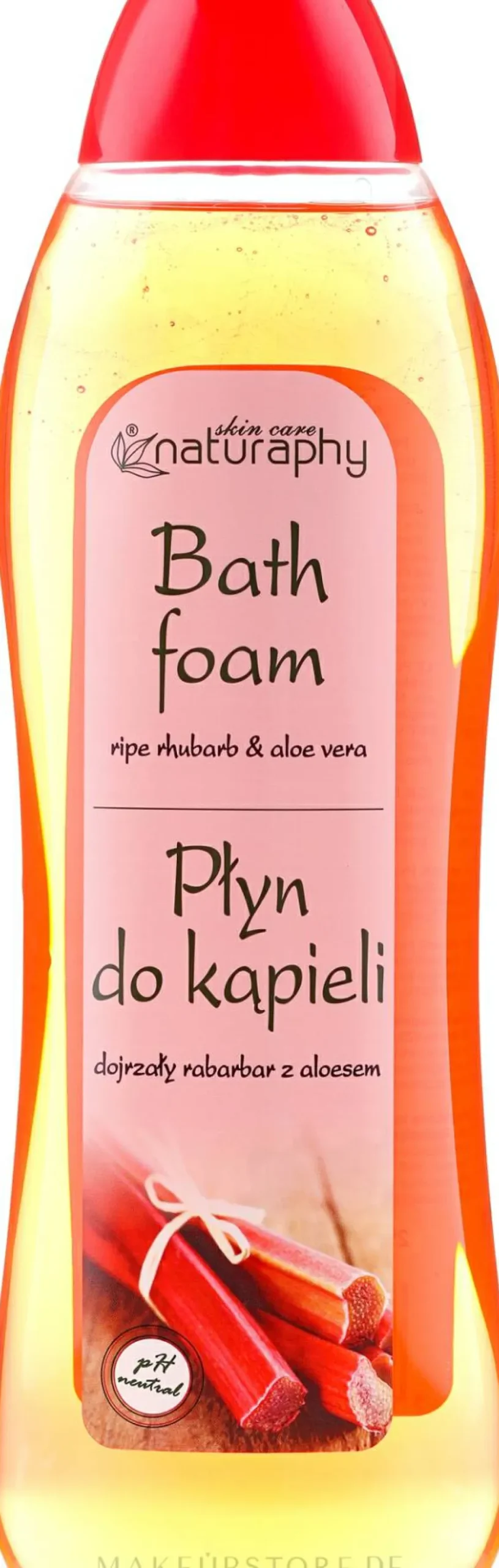 Badeschaum Rhabarber & Aloe Vera