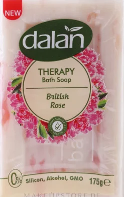 Badeseife mit Milch und Rose