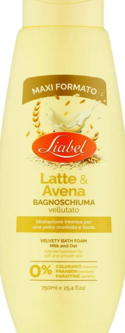 Bade- und Duschschaum „Milch und Hafer“
