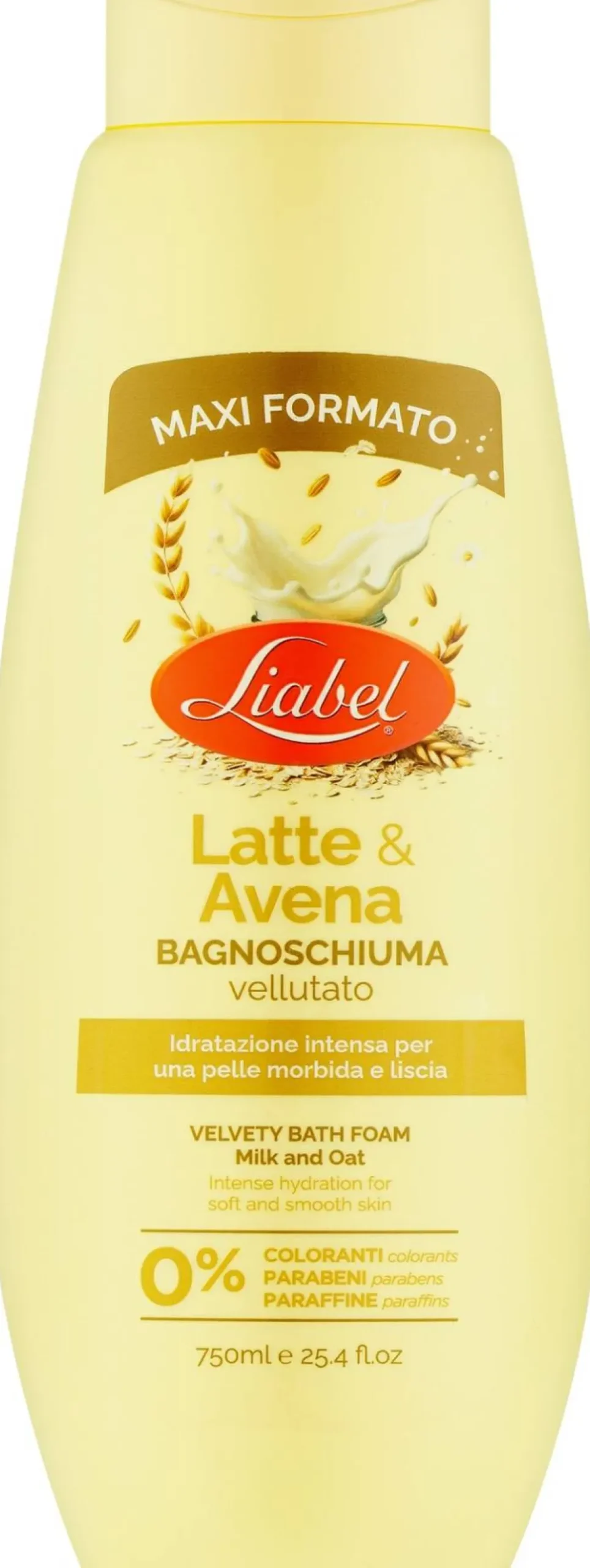 Bade- und Duschschaum „Milch und Hafer“