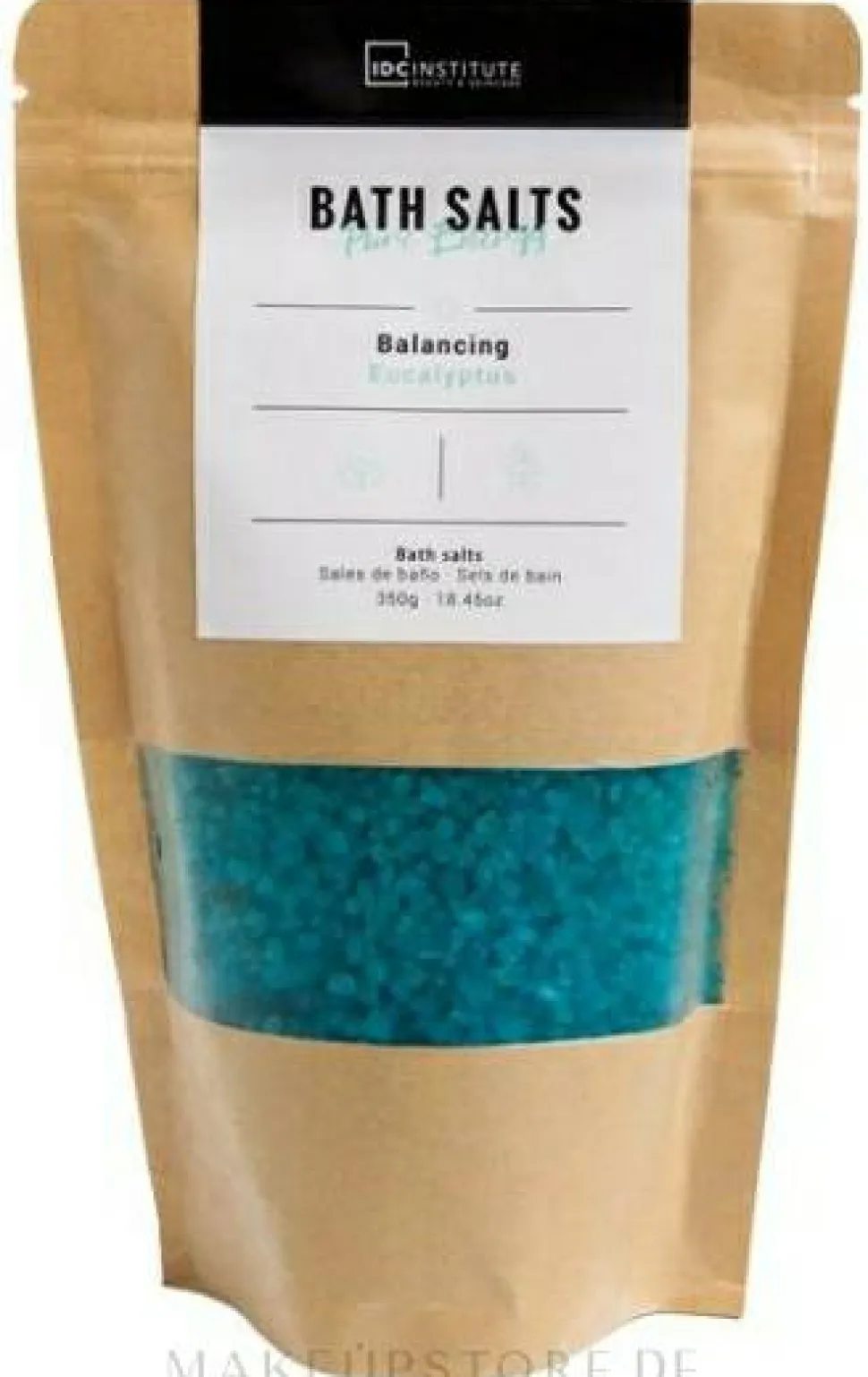 Balancierende Badesalze mit Eukalyptusduft