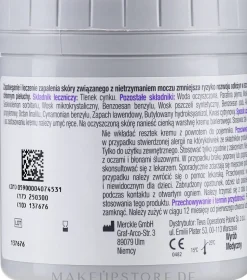 Barrierecreme zur Anwendung bei Windelausschlag, Schürfwunden, Inkontinenzdermatitis und zum Schutz der Haut am Wundrand