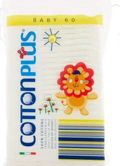 Baumwollpads für Kinder, 60 Stk