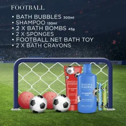 Baylis & Harding Football Blueberry Fizz Kick Off Bath Kit Gift Set