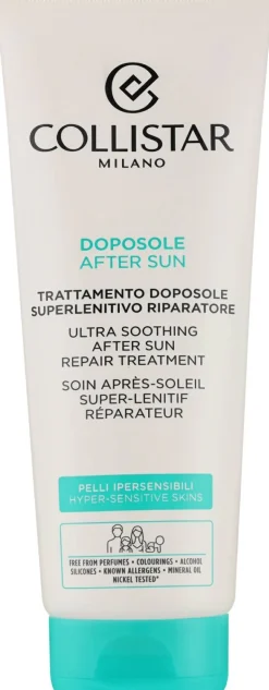 Beruhigende Körpercreme nach dem Sonnenbad