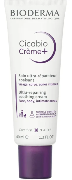 Beruhigende Creme für Gesicht, Körper und Intimbereich