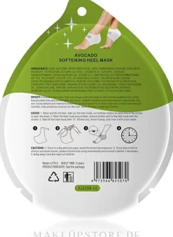 Beruhigende Fußmaske mit Avocado