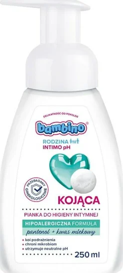 Beruhigender Schaum für die Intimhygiene