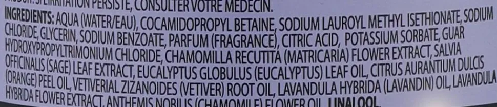 Beruhigendes Badeprodukt