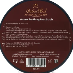 Beruhigendes Fußpeeling mit Indischem Wassernabel und Aloe Vera