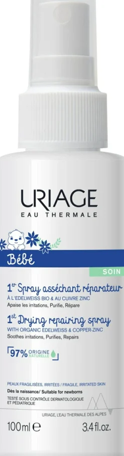 Beruhigendes Kinderspray für den Körper mit Bio-Edelweiß und Kupfer-Zink