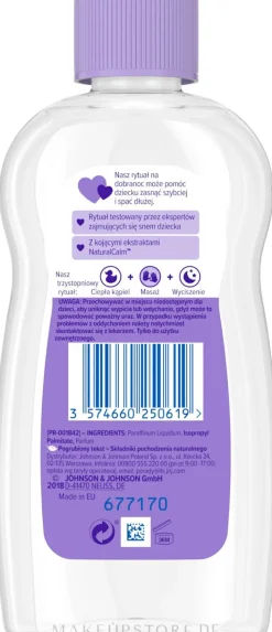 Beruhigendes Körperöl für Babys