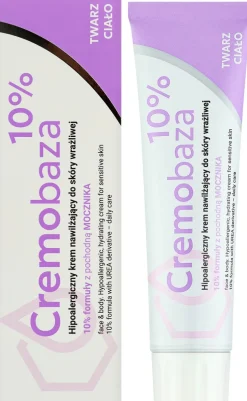 Beruhigende und regenerierende Creme für Gesicht und Körper mit Harnstoff