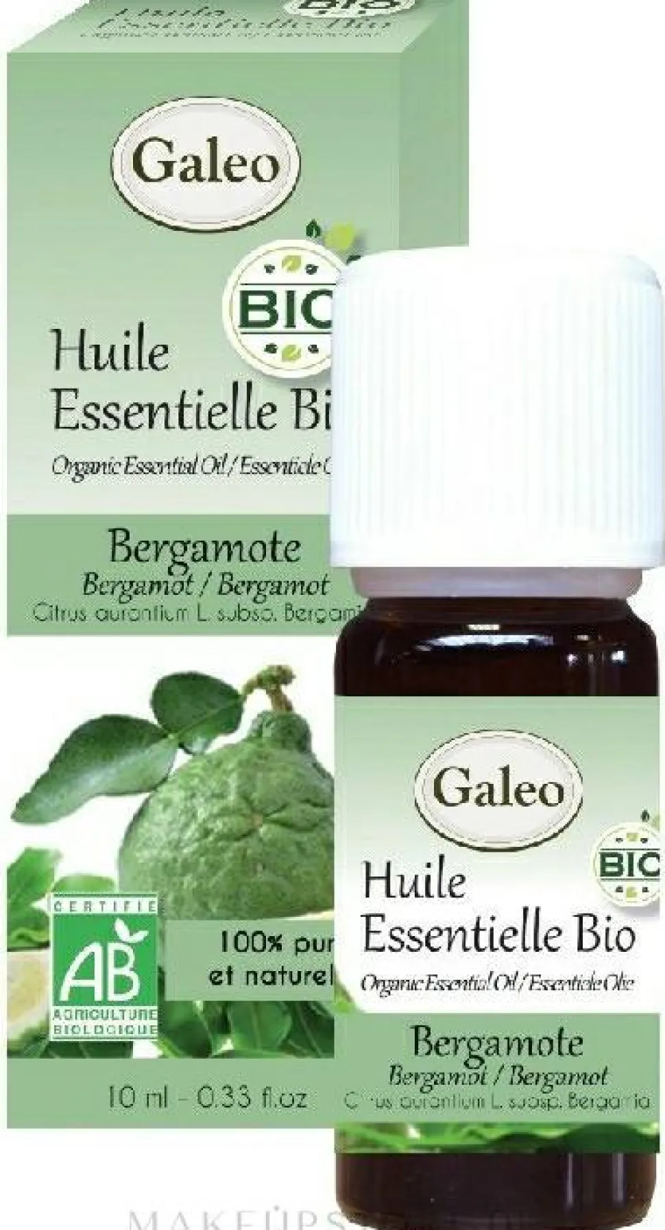 Bio ätherisches Bergamottenöl