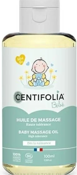 Bio-Babymassageöl mit Kamelie und süßen Mandeln