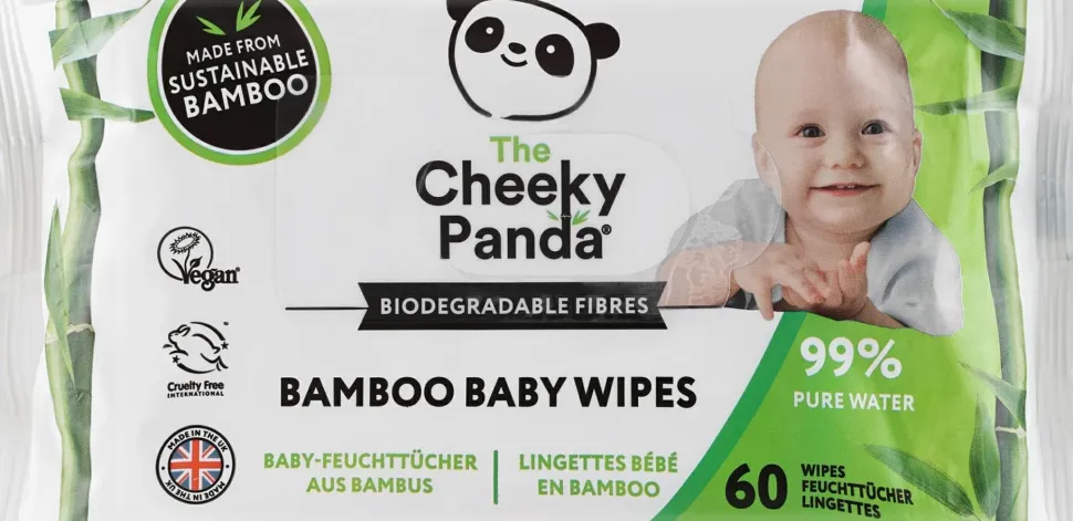Biologisch abbaubare Babytücher mit Aloe Vera und Fruchtextrakt