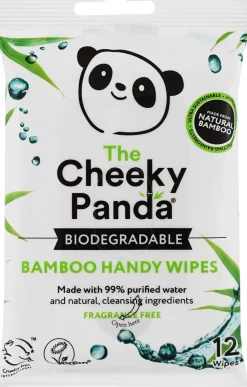 Biologisch abbaubare Babytücher mit Bambus, gereinigtem Wasser, Aloe Vera und Fruchtextrakt
