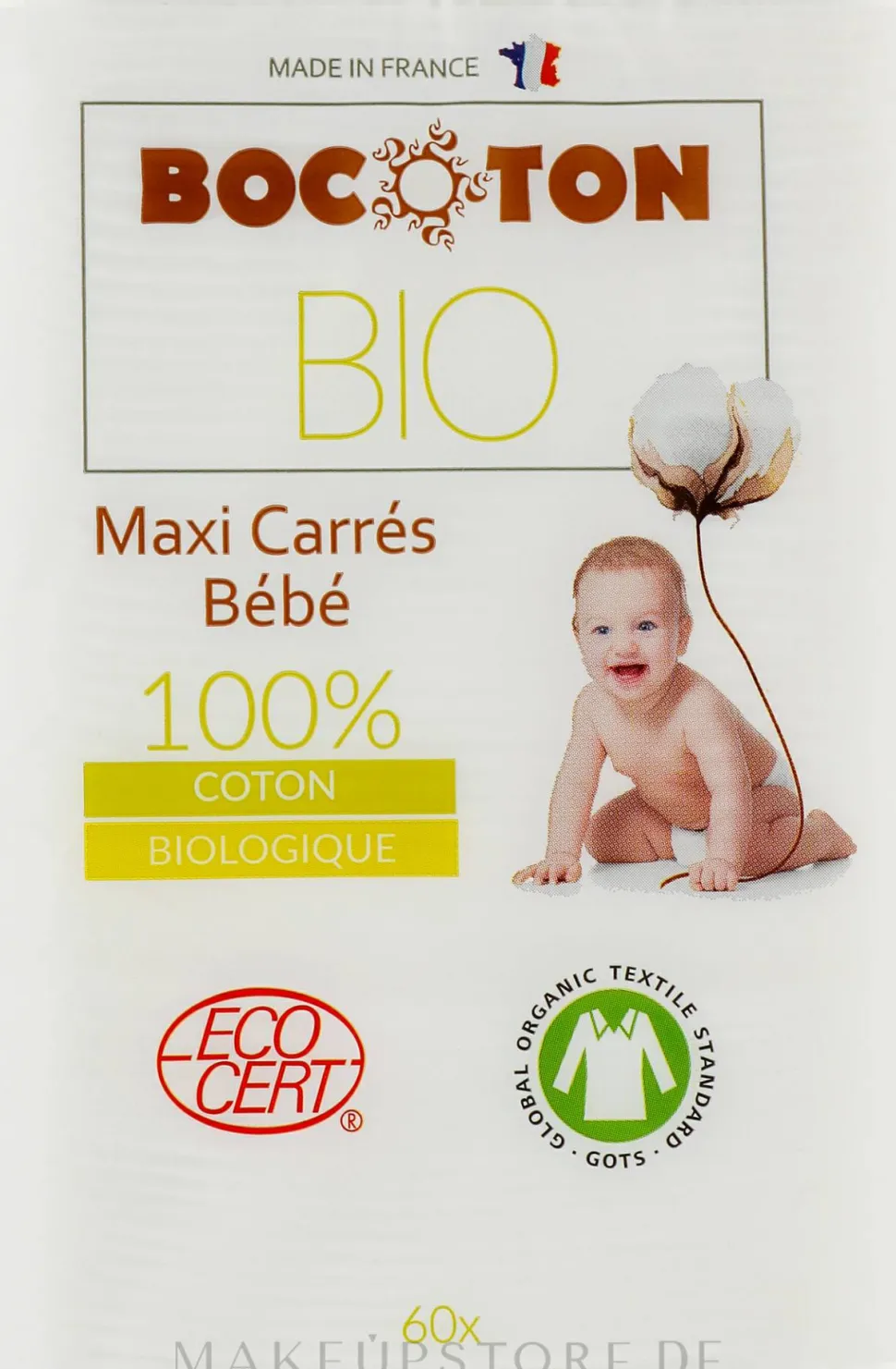 Bio Wattepads für Kinder 60 St.