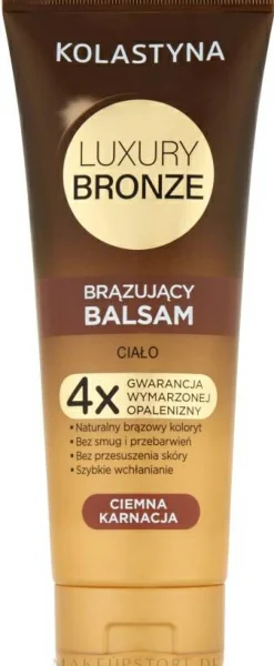 Bräunungsbalsam für dunkle Haut