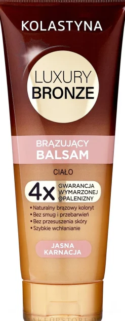 Bräunungsbalsam für helle Haut