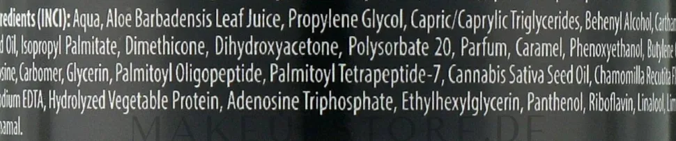 Bräunungscreme für das Gesicht im Solarium mit Kollagen und Peptiden
