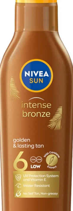 Bräunungslotion mit Beta-Carotin SPF 6
