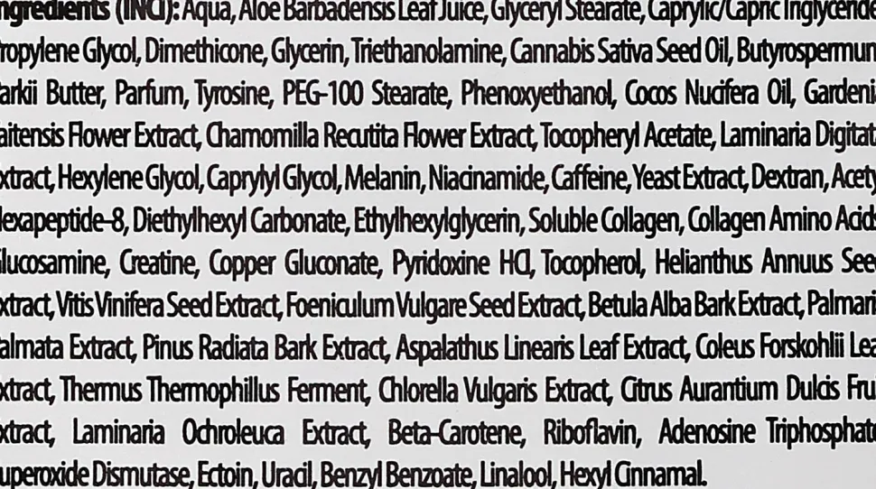 Bräunungsverstärker-Creme für das Solarium mit verjüngendem Kollagen und Sheabutter (Probe)