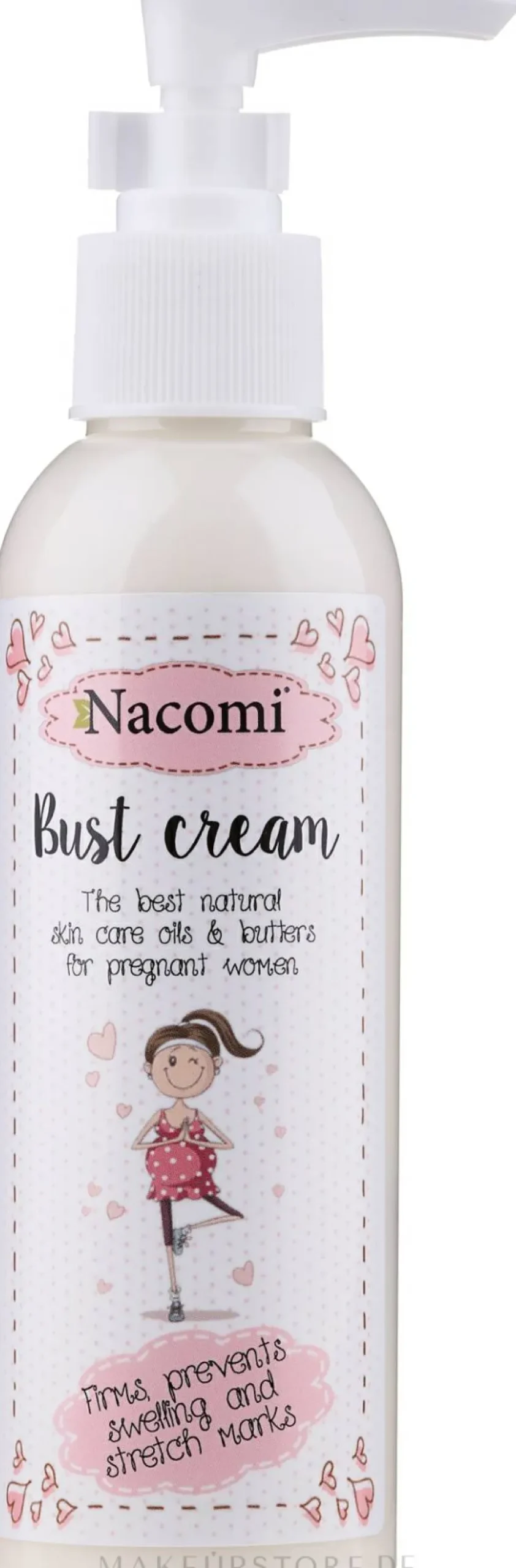 Büstenlotion mit natürlichen Ölen