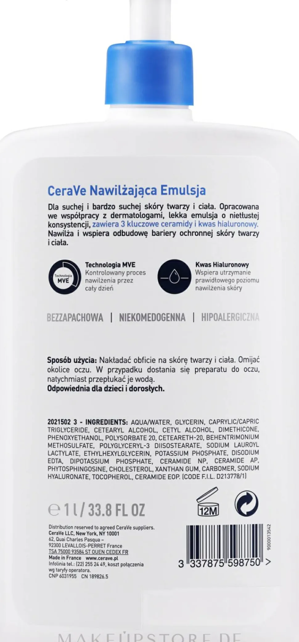 CeraVe Facial Moisturizing Lotion