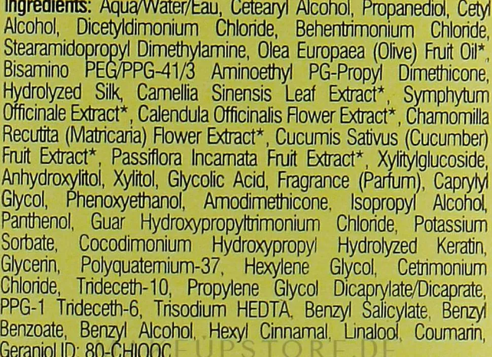 Conditioner für Körper und Haar mit Olivenöl