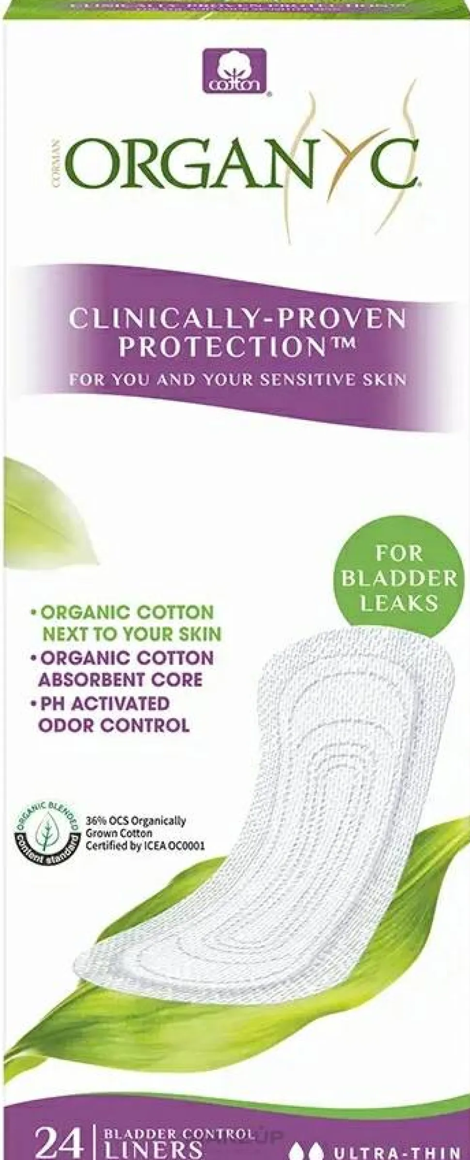 Corman Organyc Bladder Control Liners