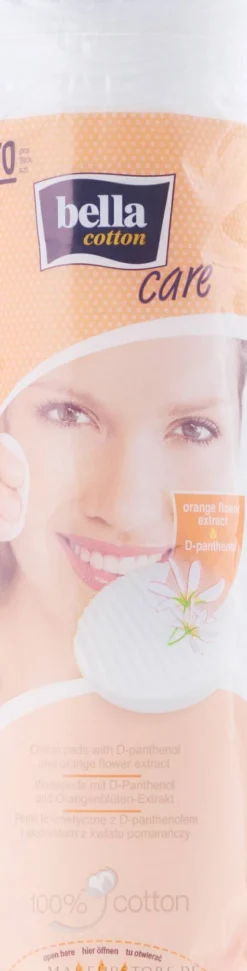 Cotton-Pads with D-panthenol and orange flower extract