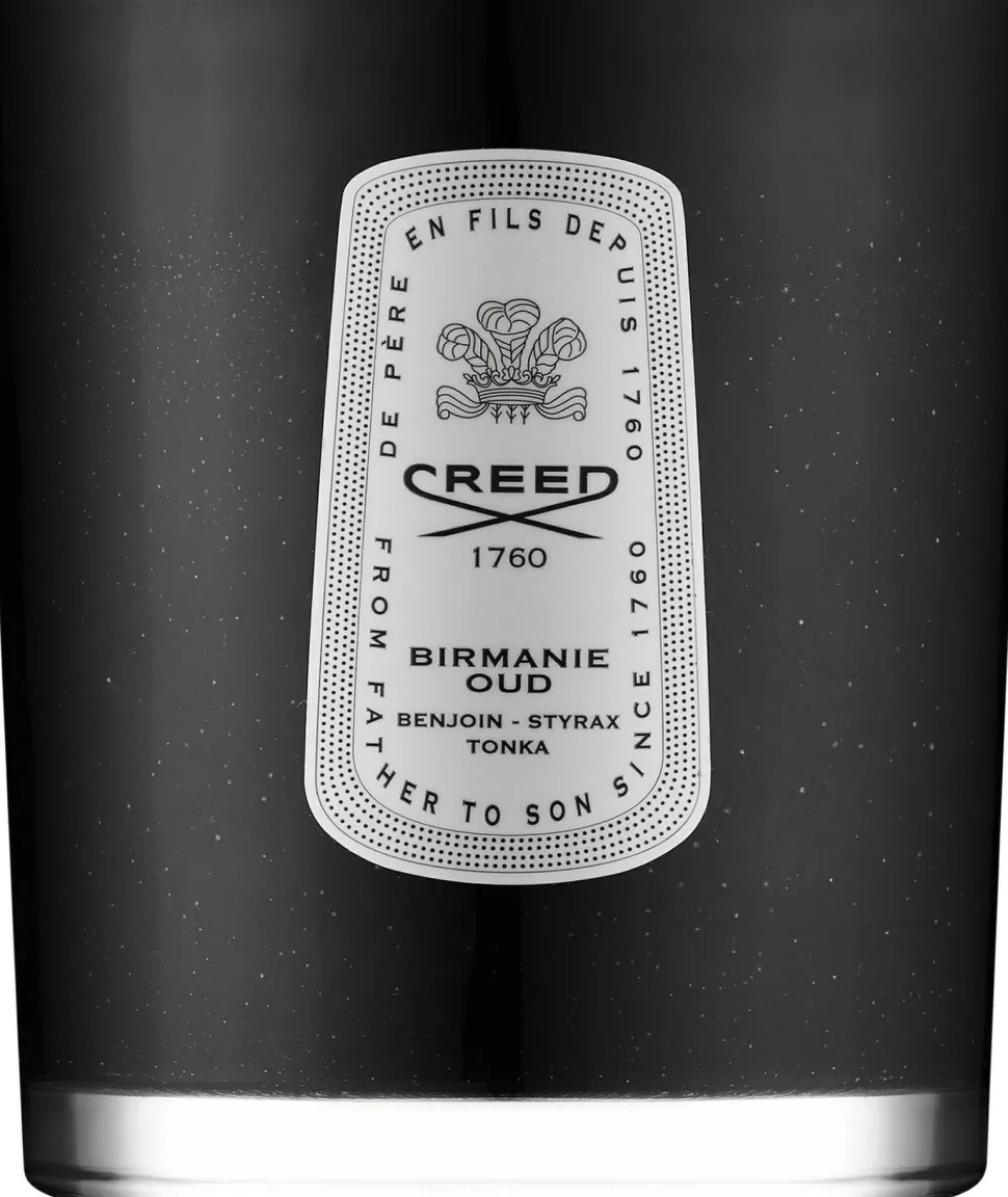 Creed Birmanie Oud Blue Leather Candle