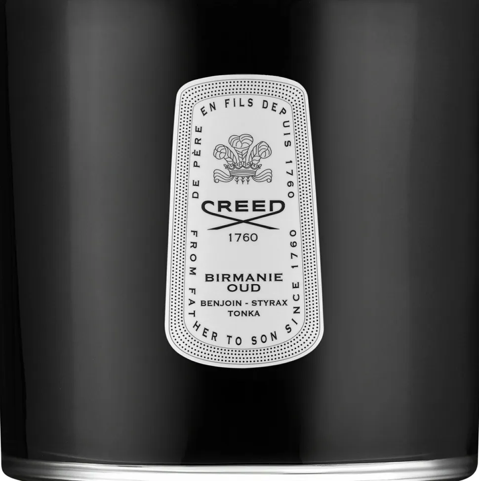 Creed Birmanie Oud Blue Leather Candle