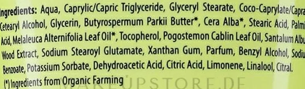 Creme-Butter für die Fußpflege mit Bio Teebaum und Patschuli