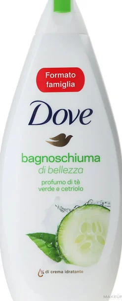 Creme-Duschgel mit Gurke und grünem Tee