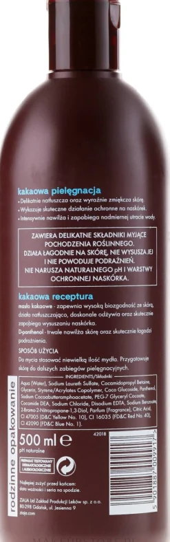 Creme-Duschgel mit Kakaobutter