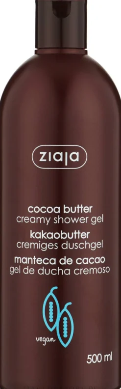 Creme-Duschgel mit Kakaobutter