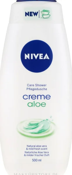Creme-Duschgel mit natürlicher Aloe Vera & mildem frischem Duft