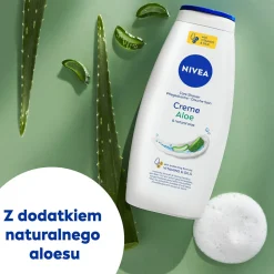 Creme-Duschgel mit natürlicher Aloe Vera & mildem frischem Duft